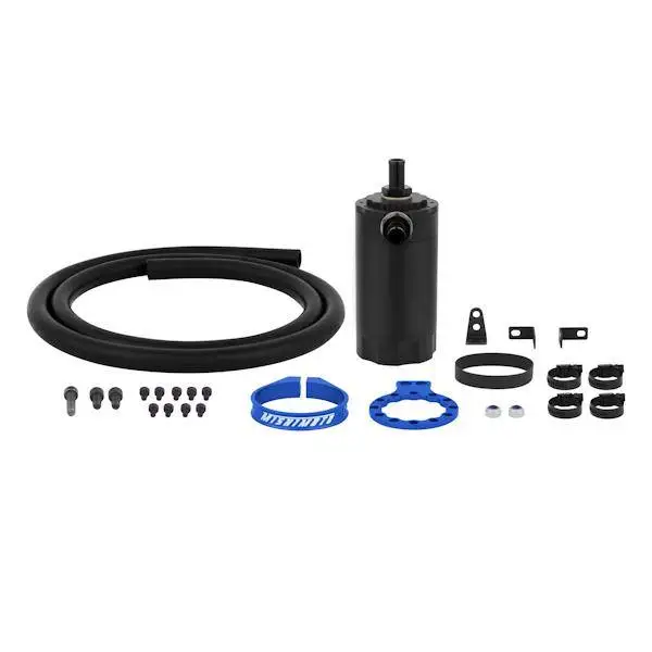 Mishimoto Universal Baffled Oil Catch Can - Blue thumbnail 3
