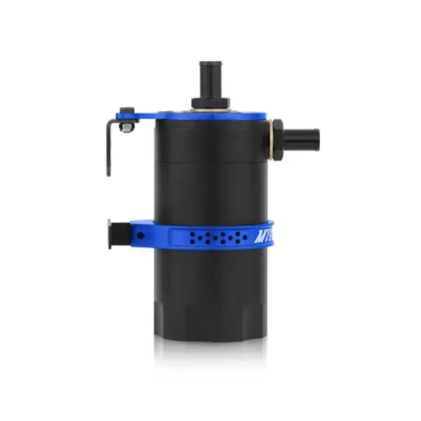 Mishimoto Universal Baffled Oil Catch Can - Blue thumbnail 5