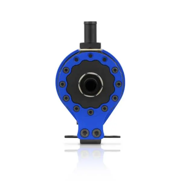 Mishimoto Universal Baffled Oil Catch Can - Blue thumbnail 7
