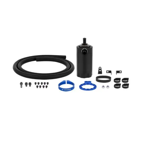 Mishimoto Universal Baffled Oil Catch Can - Blue thumbnail 8