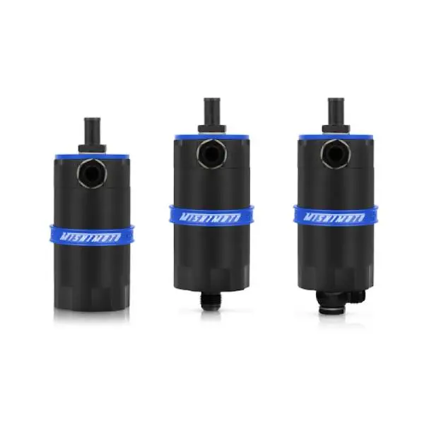 Mishimoto Universal Baffled Oil Catch Can - Blue thumbnail 13