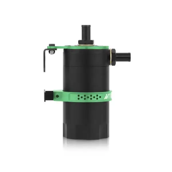 Mishimoto Universal Baffled Oil Catch Can - Green thumbnail 5