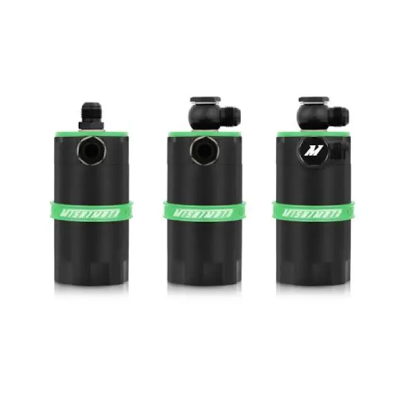 Mishimoto Universal Baffled Oil Catch Can - Green thumbnail 11