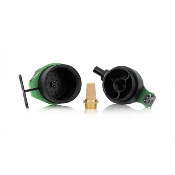 Mishimoto Universal Baffled Oil Catch Can - Green thumbnail 14