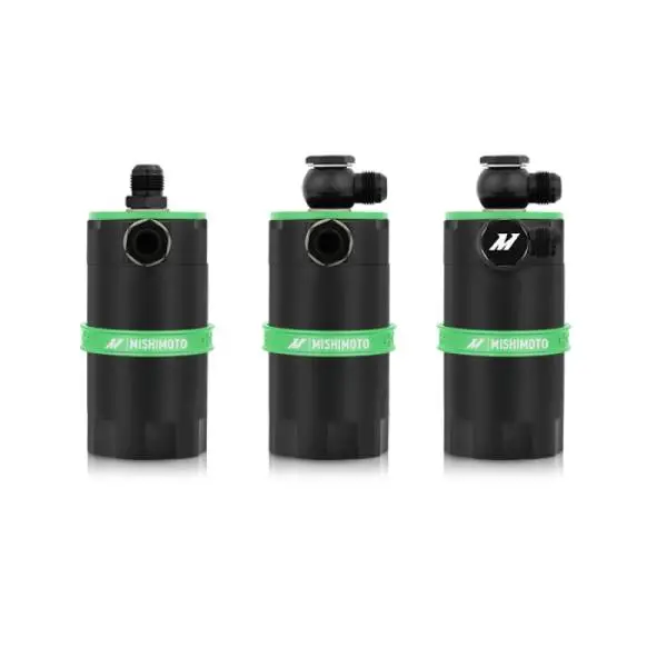 Mishimoto Universal Baffled Oil Catch Can - Green thumbnail 15