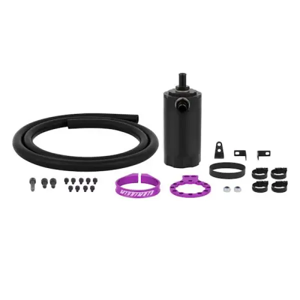 Mishimoto Universal Baffled Oil Catch Can - Purple thumbnail 6
