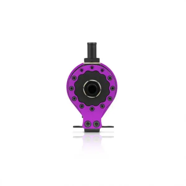Mishimoto Universal Baffled Oil Catch Can - Purple thumbnail 11