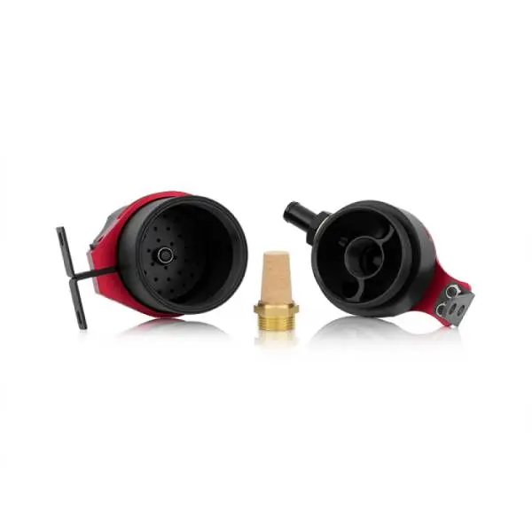 Mishimoto Universal Baffled Oil Catch Can - Red thumbnail 14