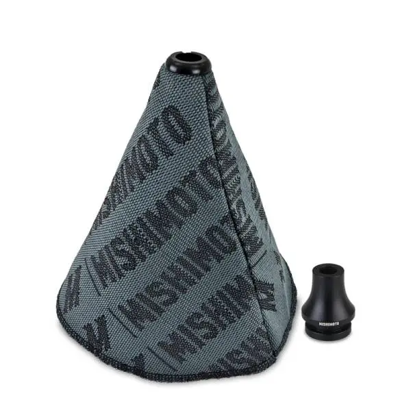 Mishimoto Shift Boot Cover + Retainer/Adapter Bundle M12x1.25 Black thumbnail 2