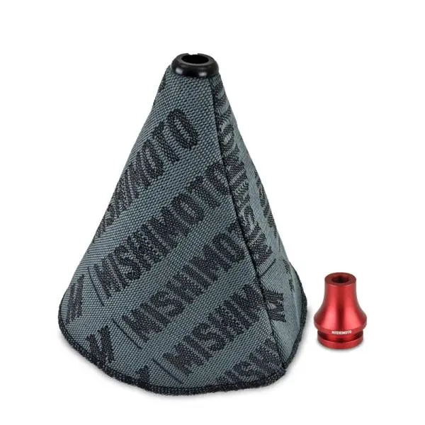 Mishimoto Shift Boot Cover + Retainer/Adapter Bundle M12x1.25 Red thumbnail 2