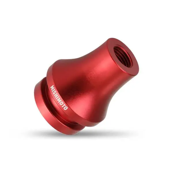 Mishimoto Shift Boot Cover + Retainer/Adapter Bundle M12x1.25 Red thumbnail 7