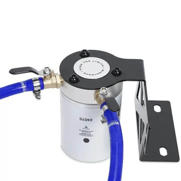 Mishimoto 08-10 Ford 6.4L Powerstroke Coolant Filtration Kit - Blue thumbnail 5