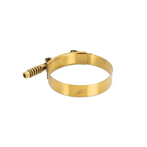 Mishimoto 3.5 Inch Stainless Steel Constant Tension T-Bolt Clamp - Gold thumbnail 4