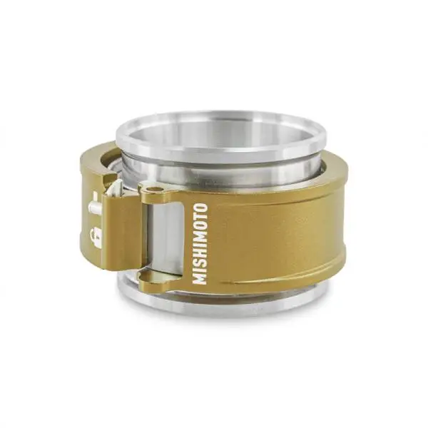 Mishimoto 2.5in Quick Release Clamp Assembly - Gold thumbnail 3