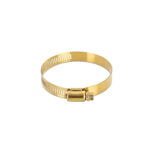 Mishimoto High-Torque Worm Gear Clamp 1.06in.-2.01in. (27mm-51mm) - Pack of 10 - Gold thumbnail 2