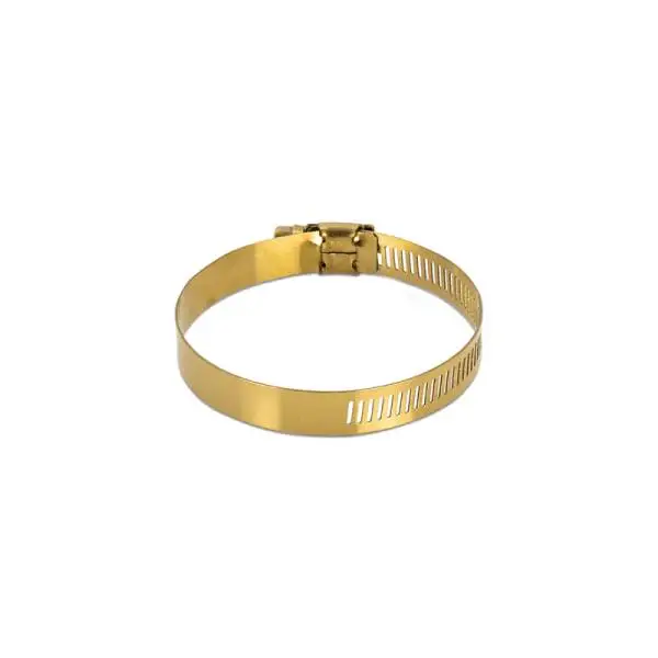Mishimoto High-Torque Worm Gear Clamp1.57in.-2.52in. (40mm-64mm) - Pack of 10 - Gold thumbnail 3