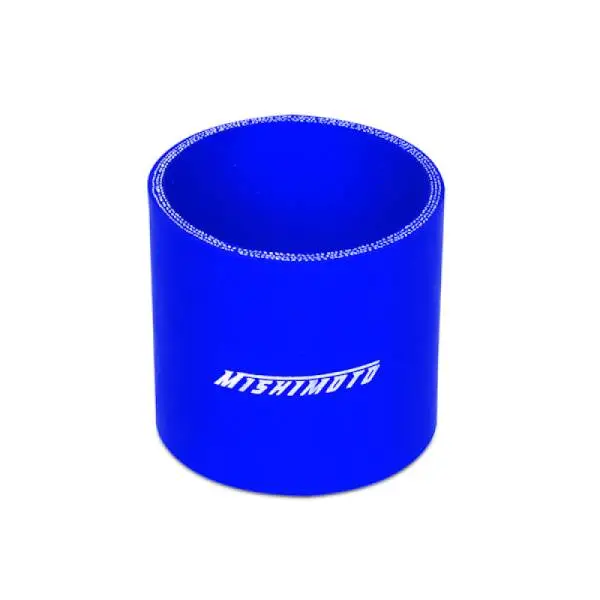 Mishimoto 3.0 Inch Blue Straight Coupler thumbnail 2