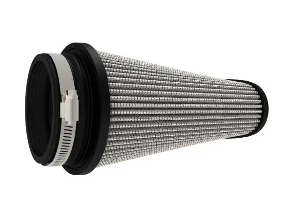 aFe Magnum FLOW Pro DRY S Universal Air Filter 3.5in Flange 5.75x5in Base 6x2.75in Top 6.5in Height thumbnail 4