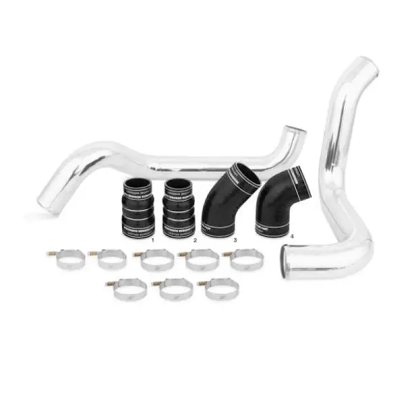 Mishimoto 02-04.5 Chevrolet 6.6L Duramax Intercooler Kit w/ Pipes (Black) thumbnail 9