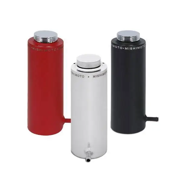Mishimoto 03-07 Ford 6.0L Powerstroke Aluminum Degas Bottle - Black thumbnail 4