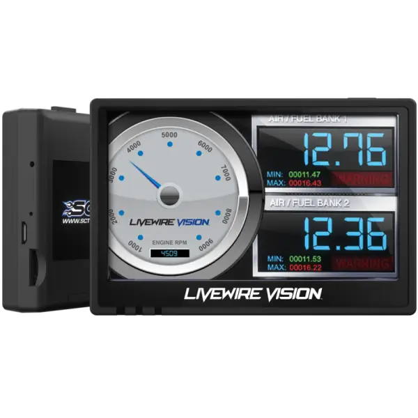 SCT Performance Livewire Vision Performance Monitor (for 1996+ Ford Vehicles) thumbnail 14