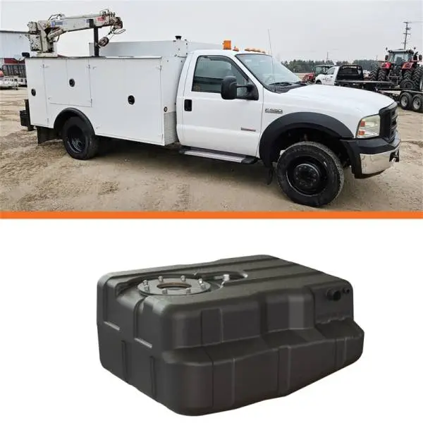 Titan Fuel Tanks 99-10 Ford F-350/F-450 Narrow Frame 40 Gallon After-Axle Utility Fuel Tank thumbnail 3