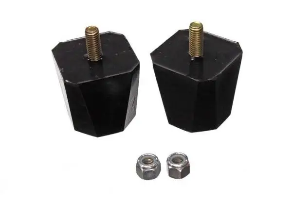 Energy Suspension Univ Blk 7/8in H x 1-7/8in L x 1-3/8in W Low Profile Rectangular Bump Stops (2 ea) thumbnail 4