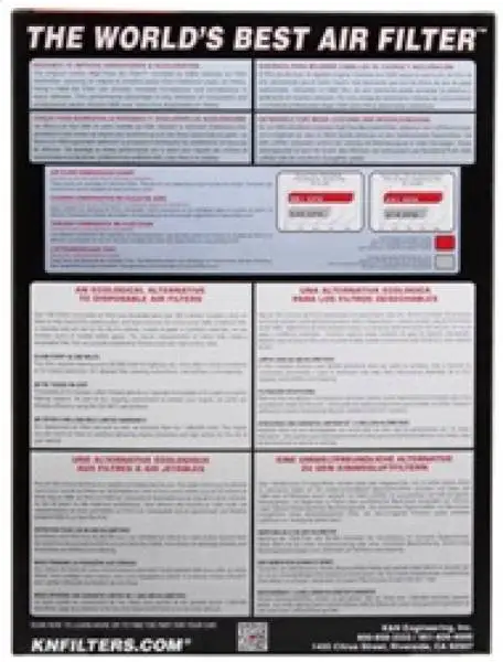 K&N Replacement Air Filter DODGE SPRINTER 3.0L-V6 DSL; 2007 thumbnail 6