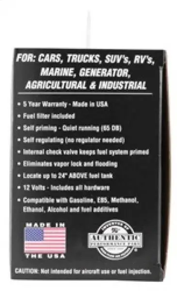 K&N Performance Electric Fuel Pump 1-2 PSI thumbnail 12