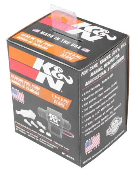 K&N Performance Electric Fuel Pump 1.5-4 PSI thumbnail 6