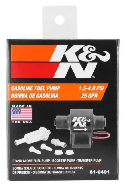 K&N Performance Electric Fuel Pump 1.5-4 PSI thumbnail 9