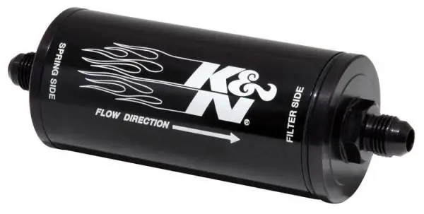 K&N 2in OD x 6in L 6AN 25 Micron In-Line Fuel/Oil Filter thumbnail 2