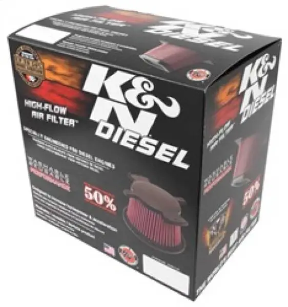 K&N 07 Dodge Ram 2500/3500 6.7L-L6 DSL Drop In Air Filter thumbnail 5
