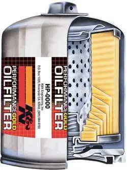 K&N Universal Performance Gold Oil Filter thumbnail 8
