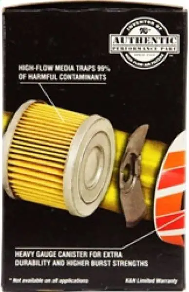 K&N Universal Performance Gold Oil Filter thumbnail 14