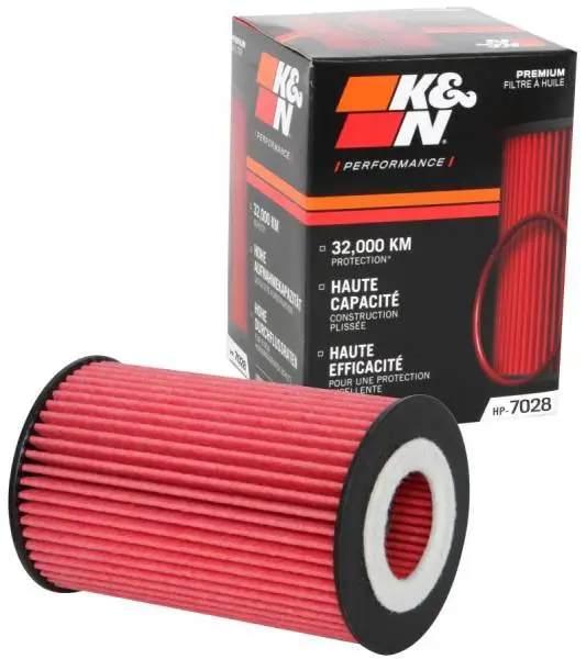 K&N Performance Oil Filter for 2010+ Mercedes Benz GLE350D 3.0L V6 DSL 2.75in OD x 3.625in H thumbnail 10