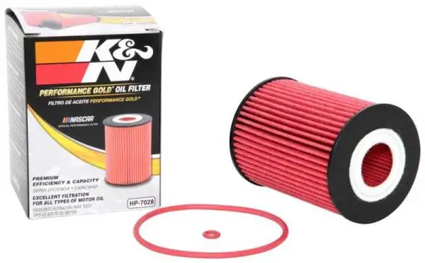 K&N Performance Oil Filter for 2010+ Mercedes Benz GLE350D 3.0L V6 DSL 2.75in OD x 3.625in H thumbnail 13