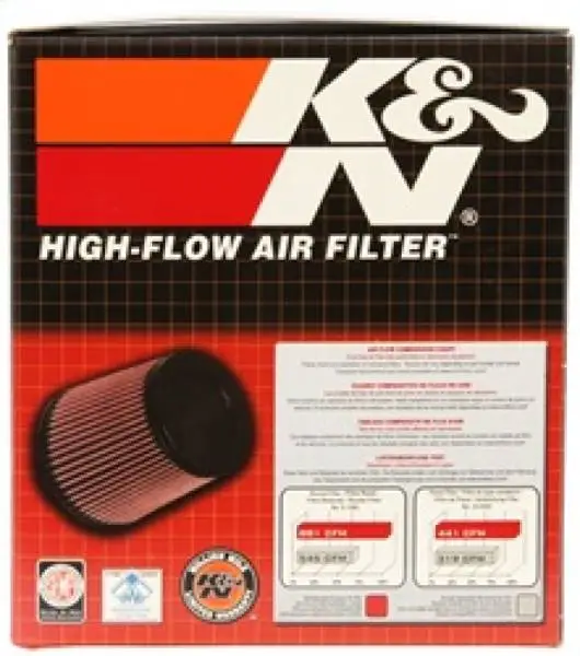K&N Filter Universal X Stream Clamp-On 4-1/2in Flange 5-7/8in Base 4-1/2in Top 4-1/2in Height thumbnail 7