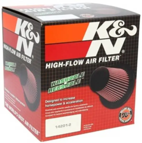 K&N Universal Clamp-On Air Filter 6in FLG / 7-1/2in B / 5in T / 6-1/2in H thumbnail 2