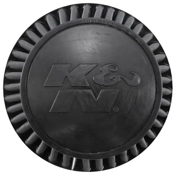 K&N Universal Rubber Filter Round Tapered 6in Flange ID x 7.5in Base OD x 5.25in Top OD x 8in Height thumbnail 2