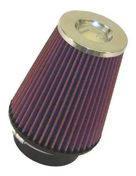 K&N Filter Universal X Stream Clamp-On 2 3/4 inch Flange 6 inch Base  5 inch Top 6 1/2 inch Height thumbnail 3