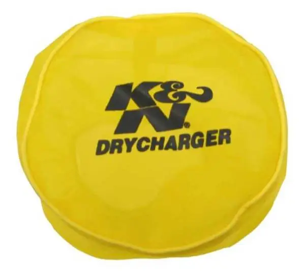 K&N Yellow Drycharger Round Tapered Air Filter Wrap thumbnail 2