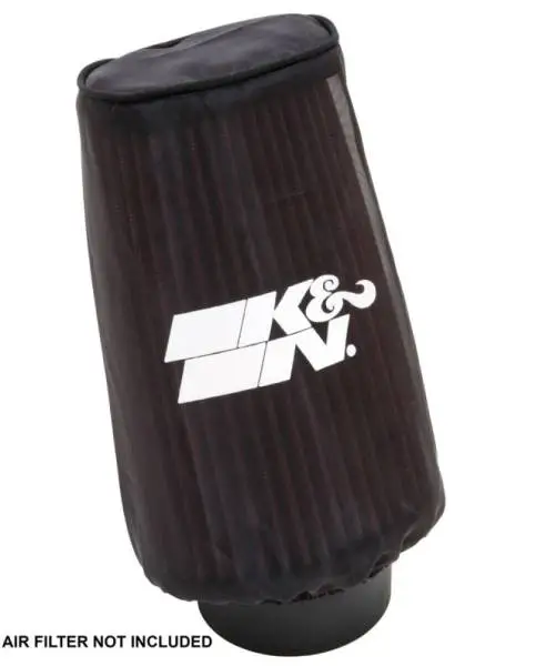 K&N Filter Wrap Drycharger Oval Tapered Black - 3.25in Base I/S Width x 2.5in Top I/S Width x 7in H thumbnail 8