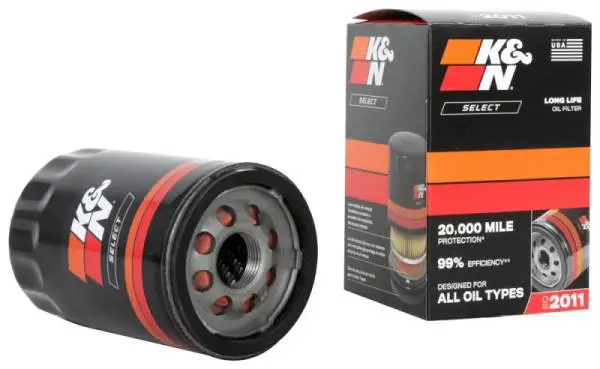 K&N 2011+ Buick Enclave 3.6L V6 / 2014+ Chevrolet Silverado 1500 5.3L V8 Spin-On Oil Filter thumbnail 2