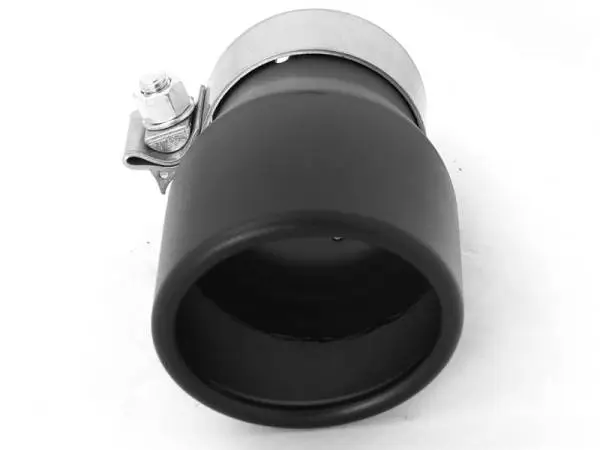 aFe MACH Force-XP 409 SS Single Wall Universal Clamp On Exhaust Tip - Black thumbnail 4