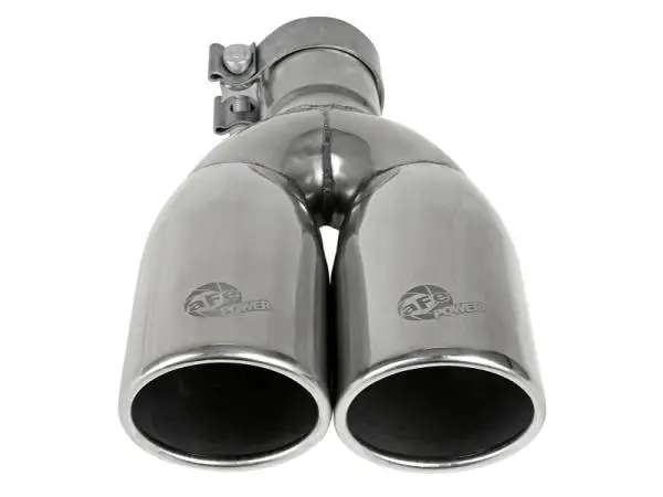 aFe MACH Force-Xp Universal Exhaust Tip 2-1/2 IN Inlet x 3-1/2 IN Outlet X 12 IN L thumbnail 3
