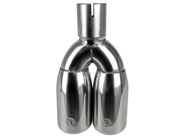 aFe MACH Force-Xp Universal Exhaust Tip 2-1/2 IN Inlet x 3-1/2 IN Outlet X 12 IN L thumbnail 4