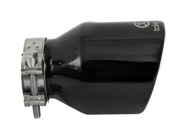 aFe Takeda Universal Exhaust Tip 2-1/2 IN Inlet x 4 IN Outlet x 6 IN L- Black thumbnail 3