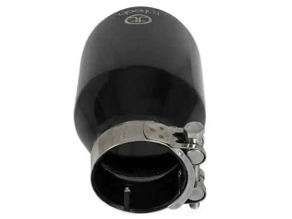 aFe Takeda Universal Exhaust Tip 2-1/2 IN Inlet x 4 IN Outlet x 6 IN L- Black thumbnail 5