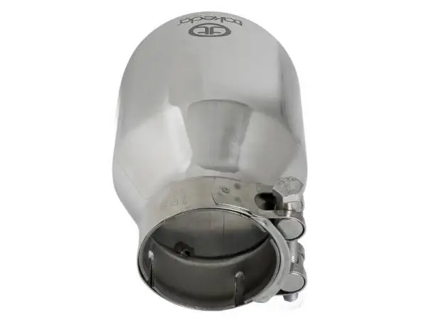 aFe Takeda Universal Exhaust Tip 2-1/2 IN Inlet x 4 IN Outlet x 6 IN L- Polished thumbnail 5